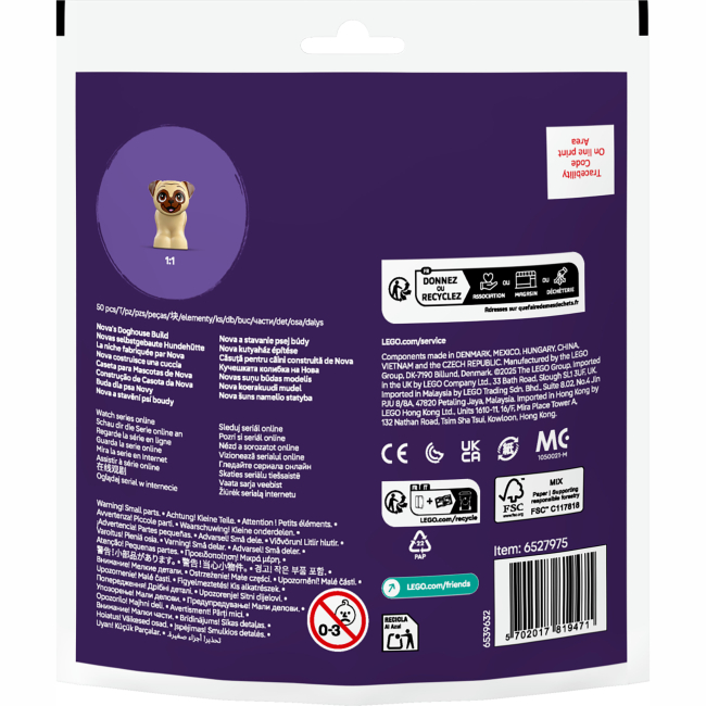 Конструктори LEGO - Конструктор LEGO Friends Модель собачої будки від Нови (30697)#3