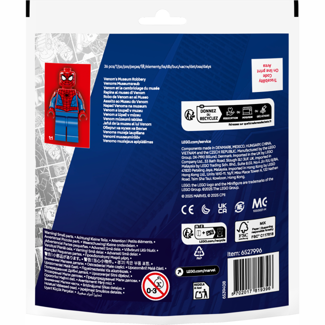 Конструкторы LEGO - Конструктор LEGO Super Heroes Ограбление музея Веномом (30707)#3