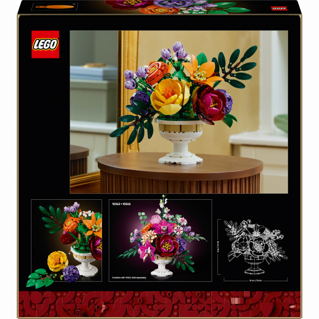 Конструкторы LEGO - Конструктор LEGO Botanicals Цветочная композиция (10345)#3