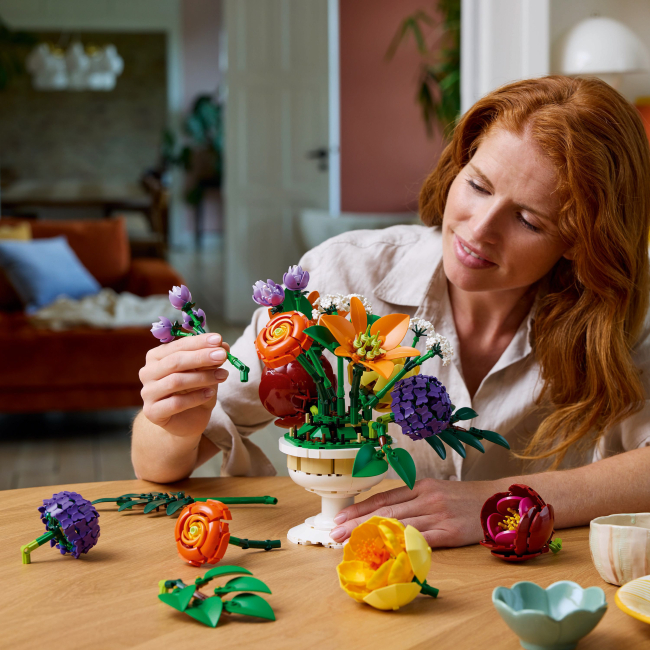 Конструкторы LEGO - Конструктор LEGO Botanicals Цветочная композиция (10345)#6