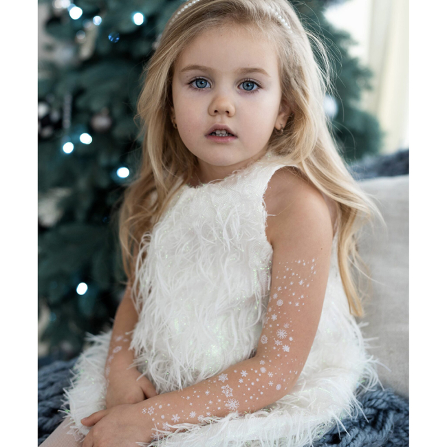 Косметика - Набір тату для тіла Arley Sign Сніжинки білі (2020s)#3