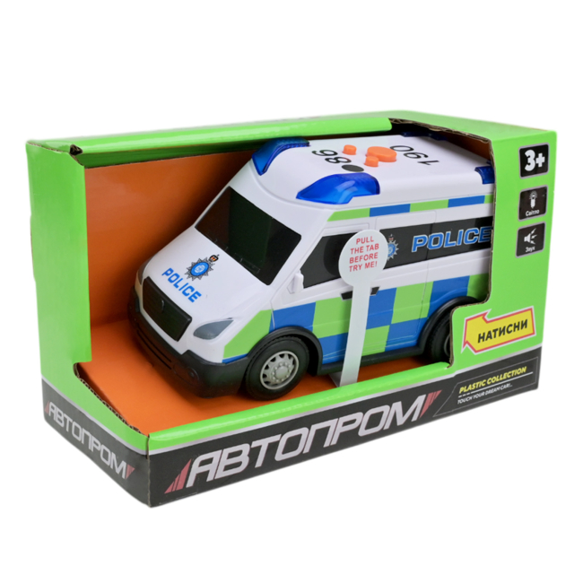 Транспорт и спецтехника - Автомодель Автопром Police (7999)#3