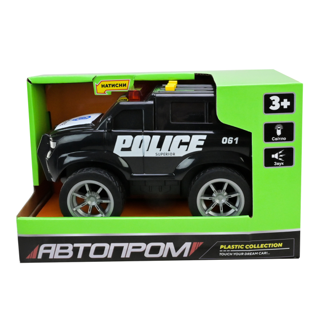 Транспорт и спецтехника - Автомодель Автопром Полиция (7993)#3
