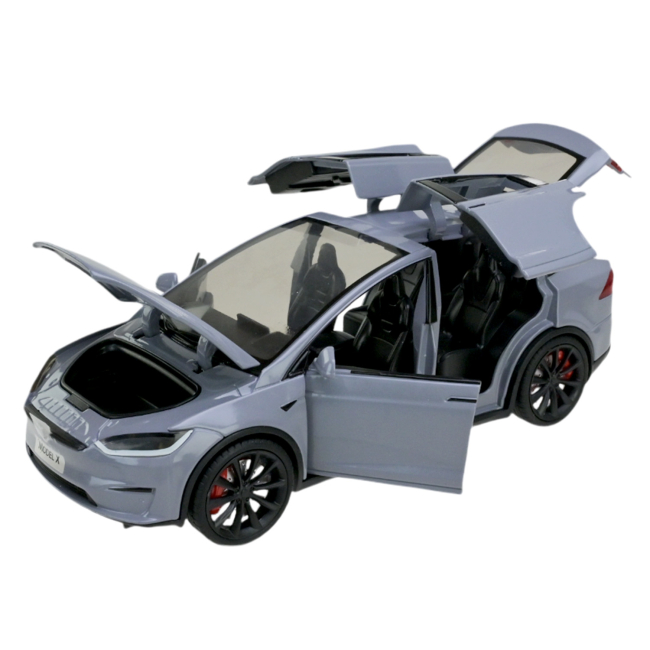 Автомодели - Автомодель Автопром Tesla model X серая (AP7712/4)#3