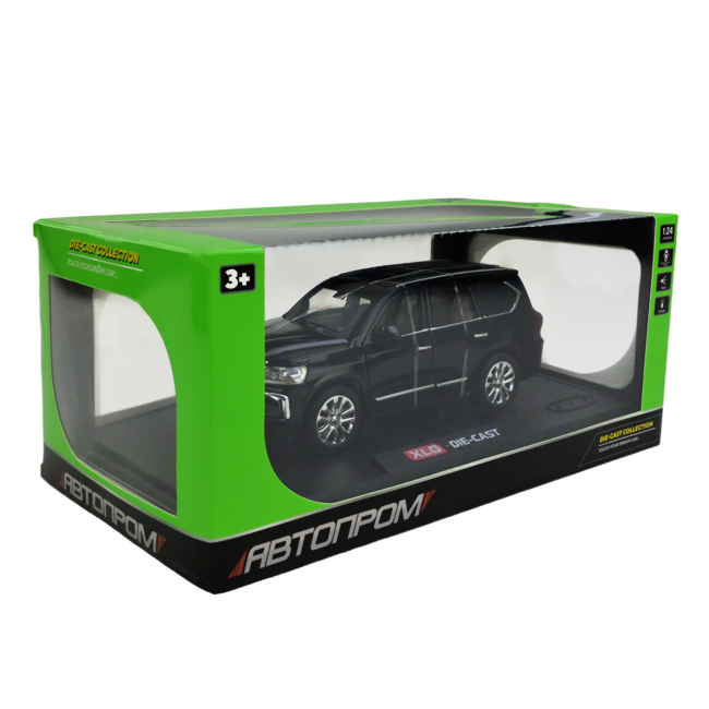 Автомодели - Автомодель Автопром Lexus черная 1:24 (AP7718/2)#3