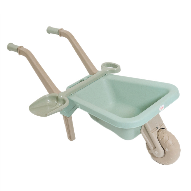 Набори професій - Іграшка Doloni Тачка з лопатою бірюзова (01530/01eco)#2