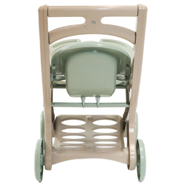 Транспорт і улюбленці - Візок для ляльок Doloni з шезлонгом зелений (0122/01eco)#3