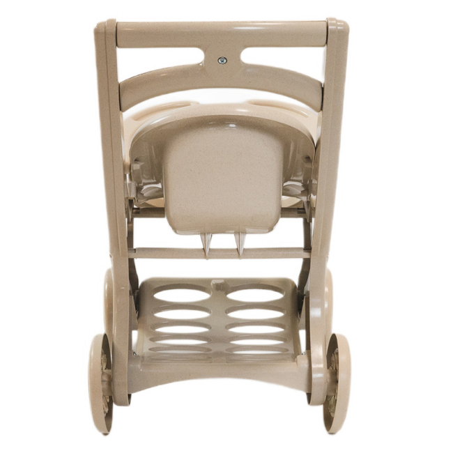 Транспорт і улюбленці - Візок для ляльок Doloni з шезлонгом бежевий (0122/02eco)#3