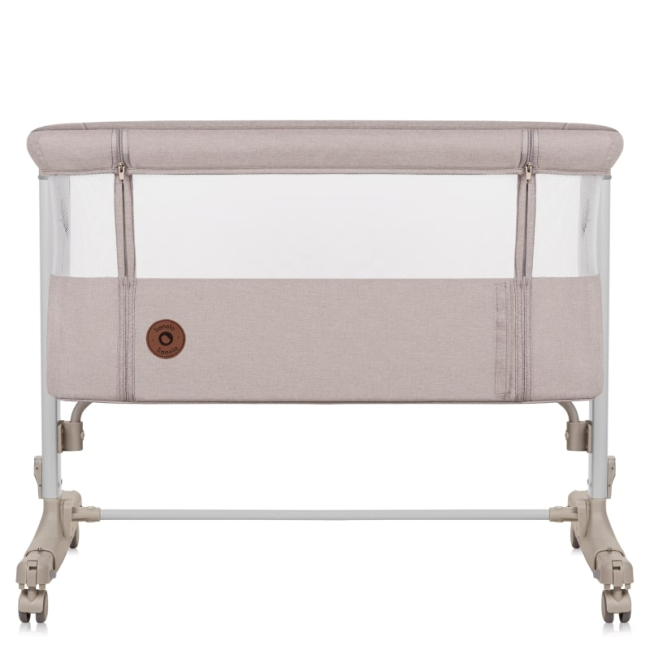 Манежі - Ліжечко приставне Lionelo Aurora Beige cappuccino (LO-AURORA BEIGE CAPPUCCINO) (5903771709507)#4