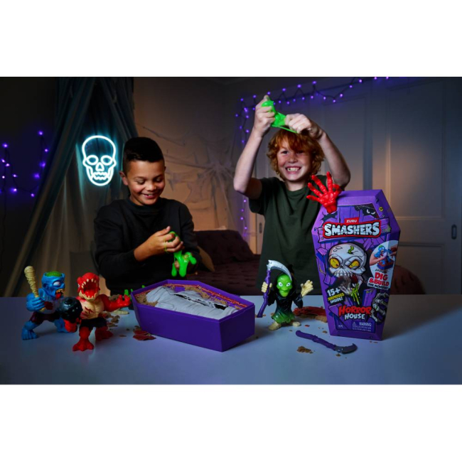 Фігурки персонажів - Ігровий набір Smashers Horror House-Medium Dino​ (74125A)#6