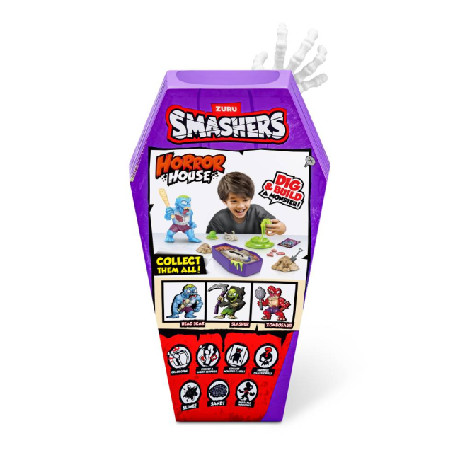 Фигурки персонажей - Игровой набор Smashers Horror House-Medium Zombie (74125B)#3