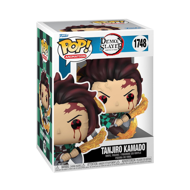 Фигурки персонажей - Фигурка Funko Pop Demon slayer Тандзиро и Дыхание солнца (80334F)#2