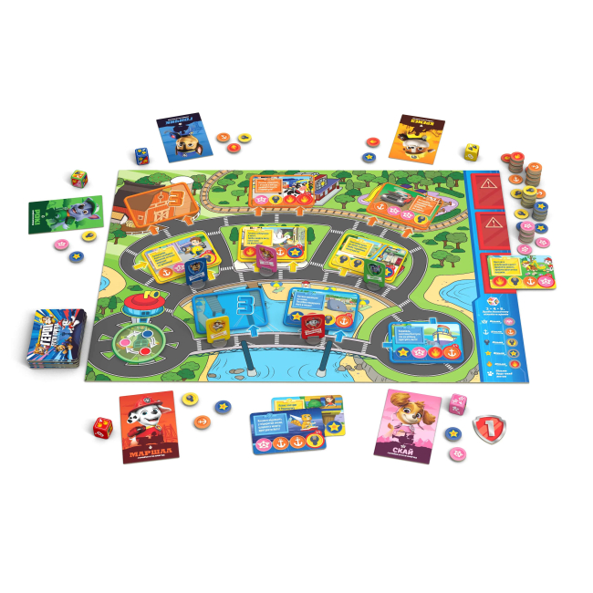 Настільні ігри - Настільна гра Rozum Щенячий патруль Герої Бухти пригод (R080UA)#3