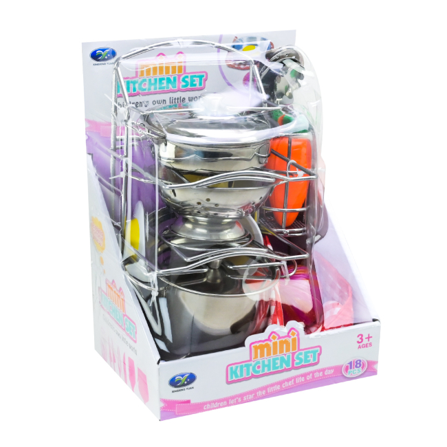 Детские кухни и бытовая техника - Игровой набор Shantou Jinxing Посуда (668-G4)#3