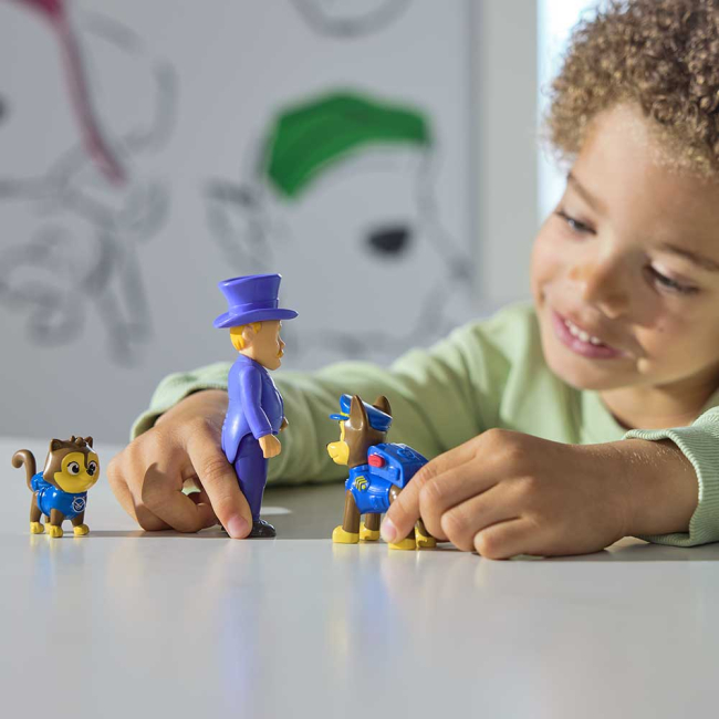 Фигурки персонажей - Набор фигурок Paw Patrol Гонщик, мэр Хамдингер и кот (SM17706/6070746)#7