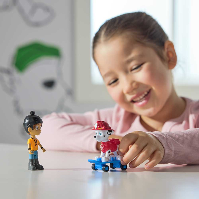 Фігурки персонажів - Набір фігурок Paw Patrol Маршал та Сміливий Денні на скейті (SM17706/6070747)#7