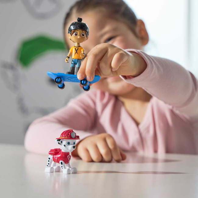 Фігурки персонажів - Набір фігурок Paw Patrol Маршал та Сміливий Денні на скейті (SM17706/6070747)#8