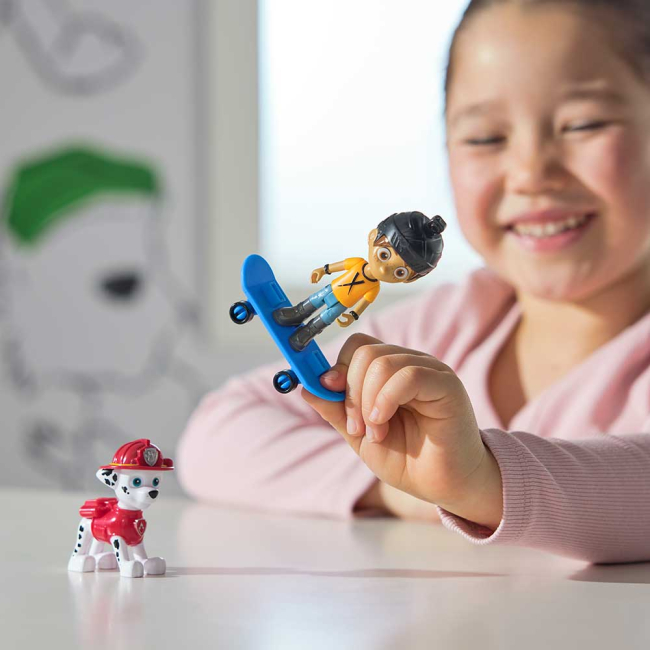 Фігурки персонажів - Набір фігурок Paw Patrol Маршал та Сміливий Денні на скейті (SM17706/6070747)#9