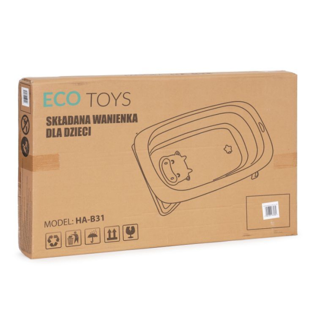 Товары по уходу - Ванночка для младенцев Ecotoys Care Green (HA-B31 GREEN)#5