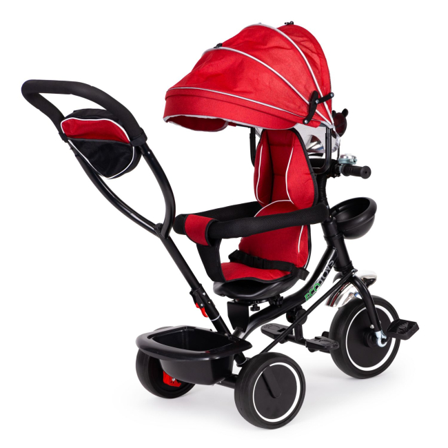 Велосипеды - Велосипед Ecotoys Comfort Red с поворотным сиденьем (JM-066-9 RED)#3