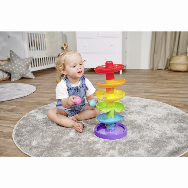 Развивающие игрушки - Развивающая игрушка ABC Башня с шариками (4010053)#4