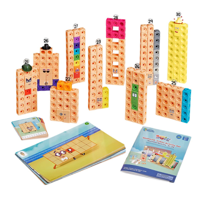 Обучающие игрушки - Учебный набор Learning Resources Numberblocks Mathlink Учимся считать 21-30 (HM96321-RU) (HM96321-UK)#3
