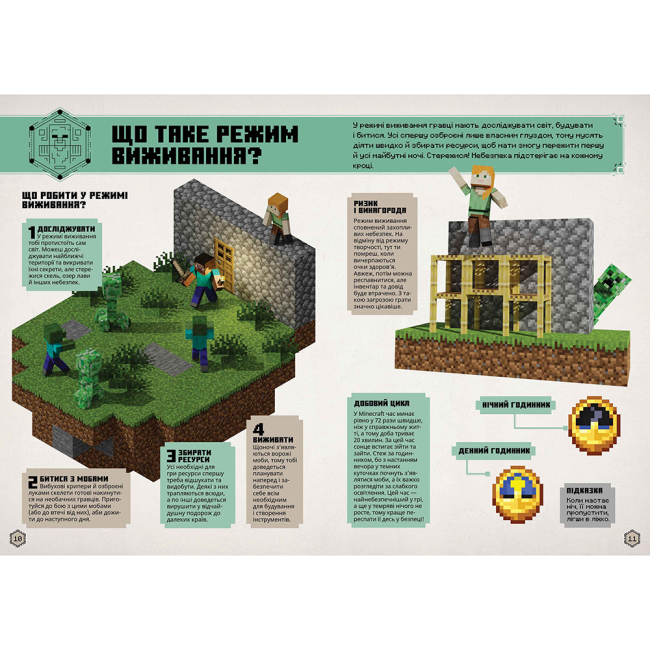 Познавательные книги (4-10 лет) - Книжка «Minecraft Посібник з виживання» Томас Макбраєн (9786175231531)#2