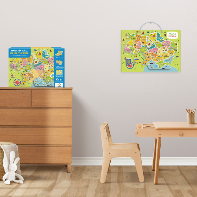 Обучающие игрушки - Магнитная карта Dodo Наша Украина (200268)#5