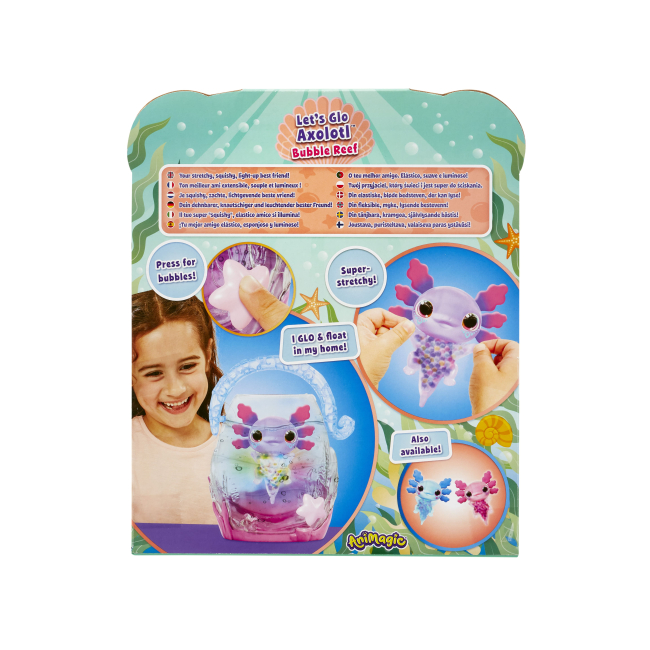 Фигурки животных - Интерактивная игрушка Goliath Аксолотль (930943.006)#4