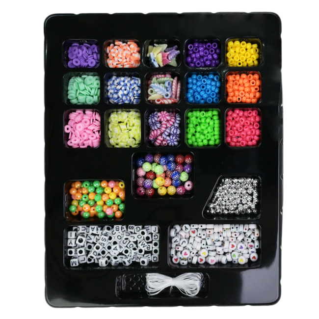 Наборы для творчества - ​Набор для творчества Shantou Jinxing Бисер в ассортименте (338-1121/338-1122)#4
