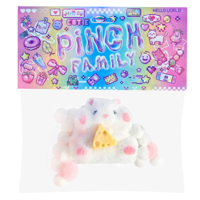 Антистрес іграшки - Іграшка-антистрес Shantou Jinxing Хом'ячок з сиром (C7805/1)#2