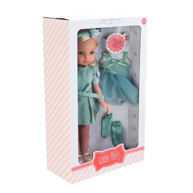 Куклы - Кукла Shantou Jinxing Little Milly голубое платье (91098-D/G/2)#3