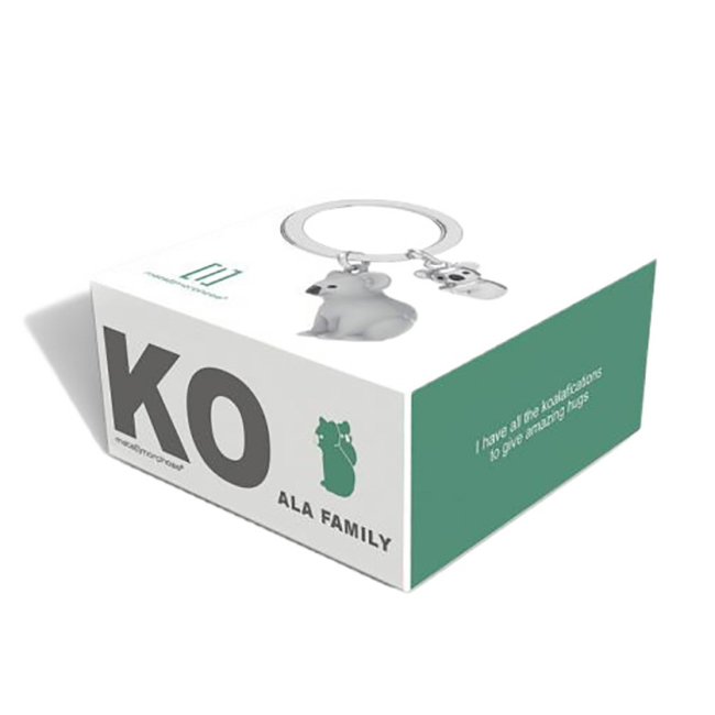 Брелоки - Брелок Metalmorphose Koala Mom and Baby Charm (8000020290946)#2