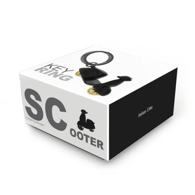 Брелоки - Брелок Metalmorphose Black scooter (8000020290998)#2