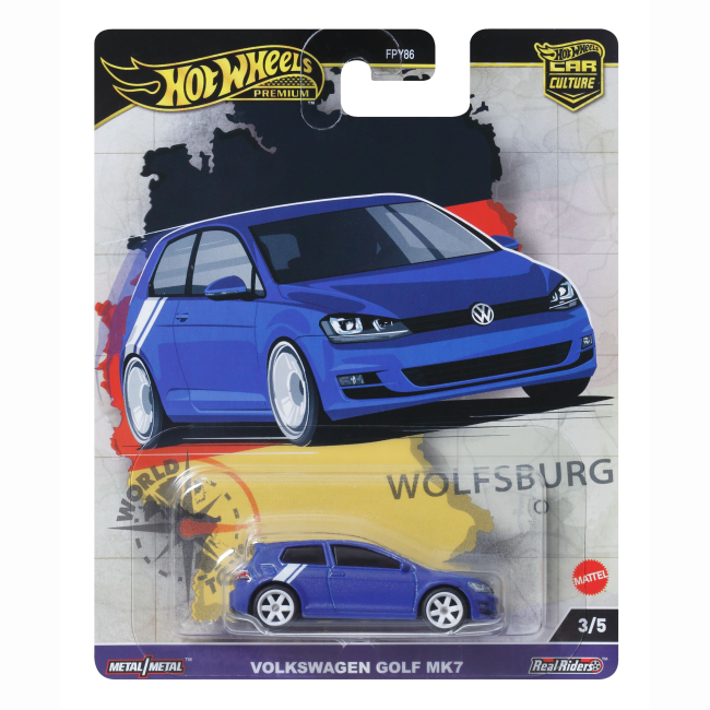 Автомодели - Автомодель Hot Wheels Car culture Volkswagen Golf MK7 (FPY86/HRV79)#6