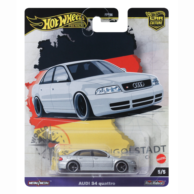 Автомоделі - Автомодель Hot Wheels Car culture Audi S4 quattro (FPY86/HRV81)#6