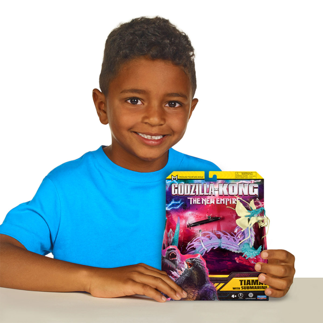 Фигурки персонажей - Игровая фигурка Godzilla vs Kong Тиамат с подводной лодкой (35214)#5