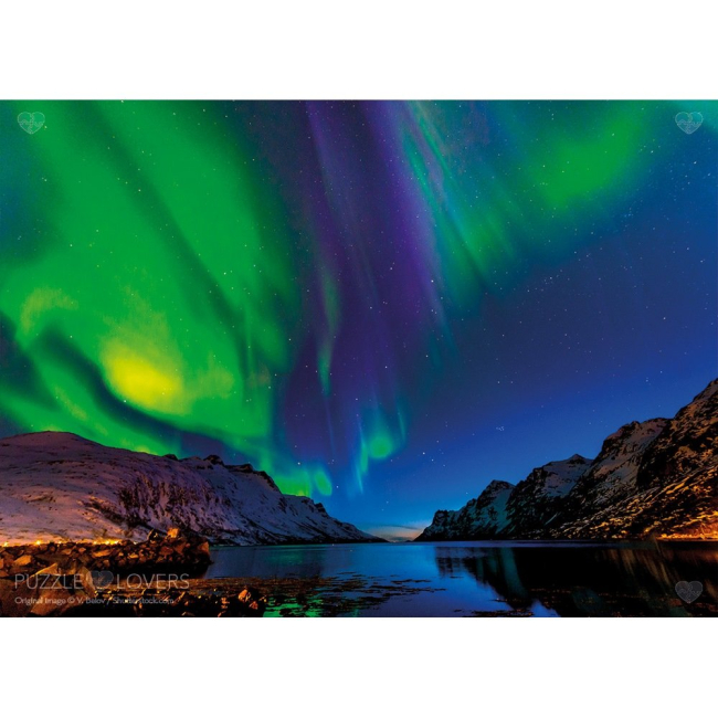 Пазлы - Пазл Tactic Северное сияние в Тромсе 1000 элементов (56647)#2