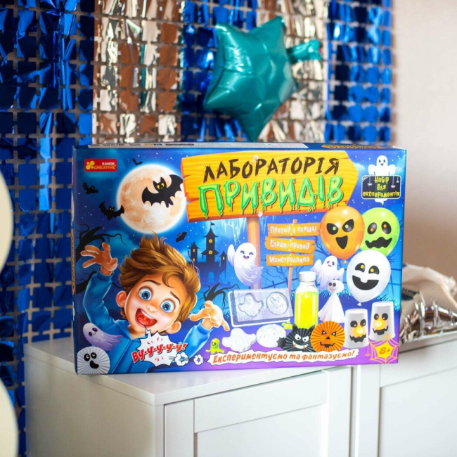 Наукові ігри, фокуси та досліди - Набір для експериментів Ranok Creative Лабораторія привидів (10114162У)#2