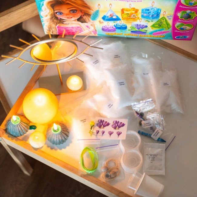 Набори для творчості - Набір для творчості Ranok Creative Великий набір свічок 7 в 1 (10100596У)#6