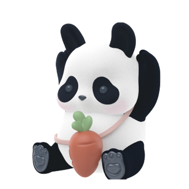 Фигурки животных - Фигурка-сюрприз 52Toys Panda roll kindergarten (123932)#4