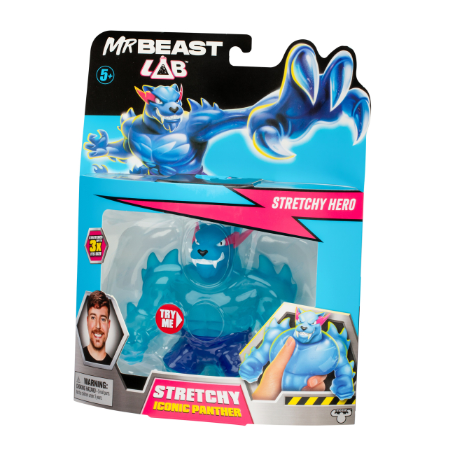 Антистрес іграшки - Стретч-антистрес MrBeast Lab Пантера (123814)#3