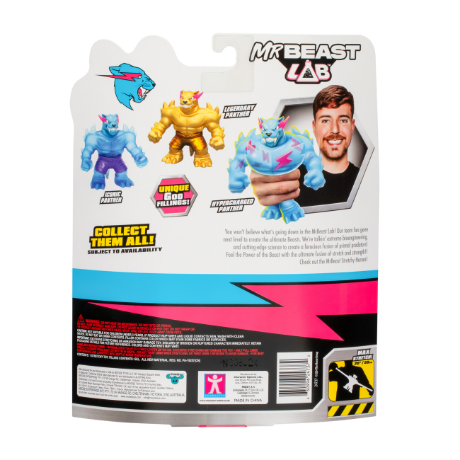 Антистрес іграшки - Стретч-антистрес MrBeast Lab Пантера (123814)#4