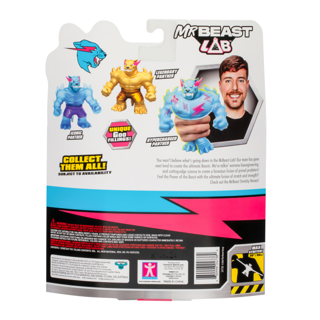 Антистресс игрушки - Стретч-антистресс MrBeast Lab Легендарная Пантера (123815)#3