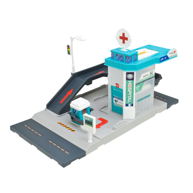 Паркинги и гаражи - Игровой набор Автопром Госпиталь (PS005-5)#2