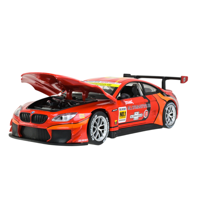 Автомодели - ​Автомодель Автопром BMW M6 GT3 1:24 (68278A)#4