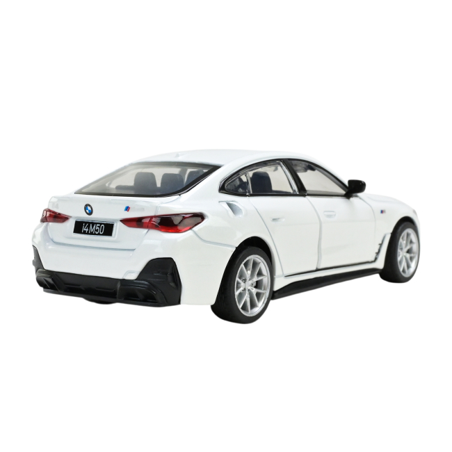 Автомоделі - Автомодель Автопром BMW I4 M50 біла (68714/1)#3