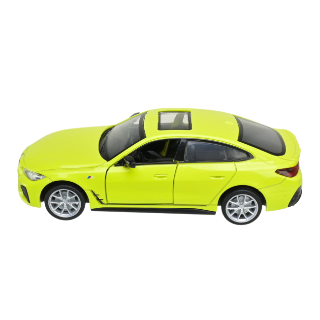 Автомодели - Автомодель Автопром BMW I4 M50 желтая (68714/2)#2