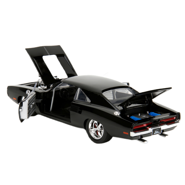 Автомоделі - Автомодель Jada Форсаж Додж Чарджер 1970 з фігуркою Домініка Торетто 1:24 (253205006)#3