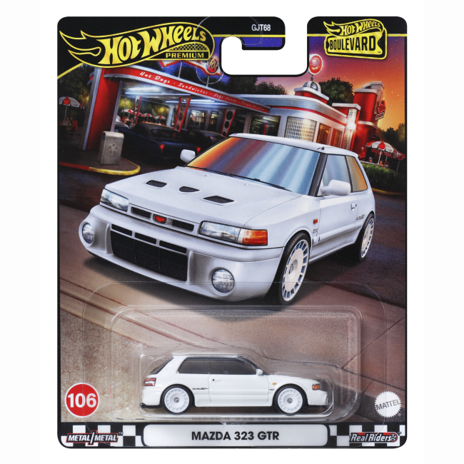 Автомодели - Автомодель Hot Wheels Boulevard Mazda 323 GTR​ (GJT68/HRT59)#4